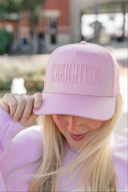 Pink Monotone Creighton Hat