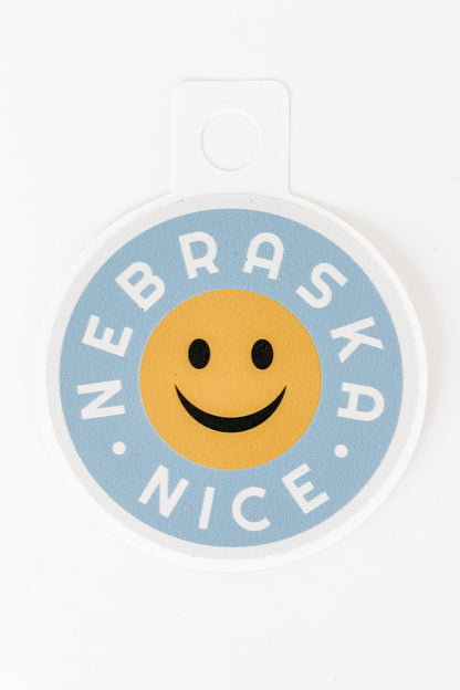 Nebraska Nice Sticker