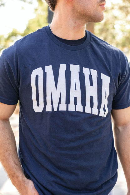 Navy Omaha Tee