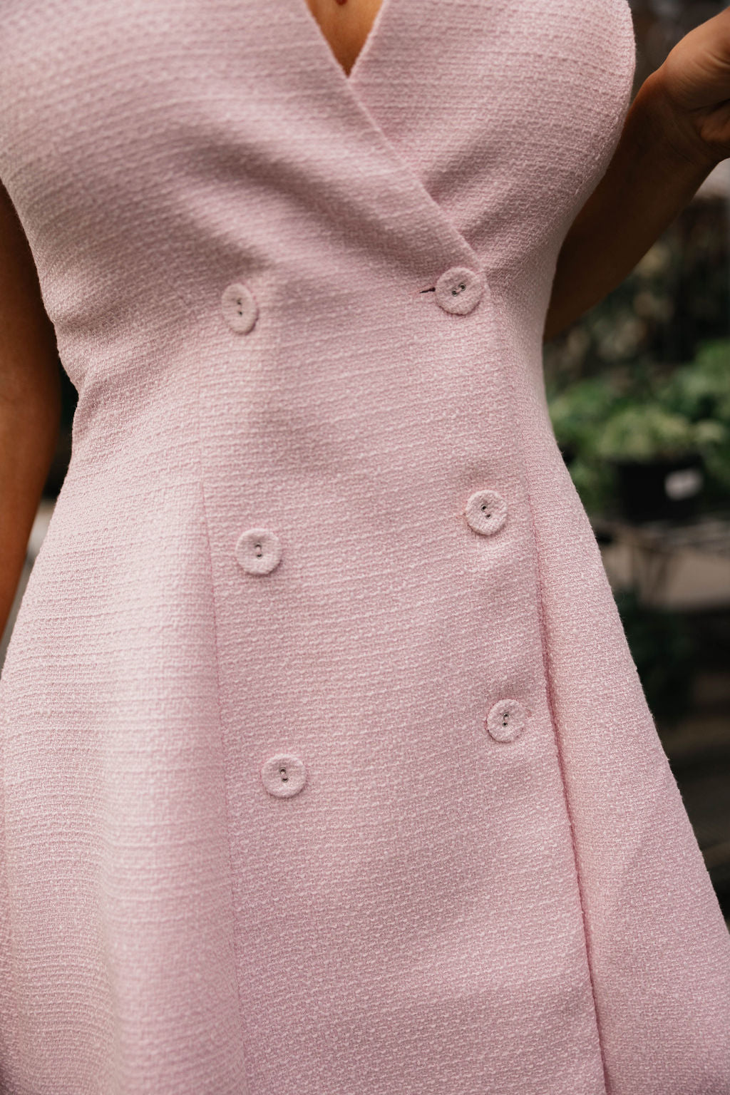 Polished In Pink Mini Dress