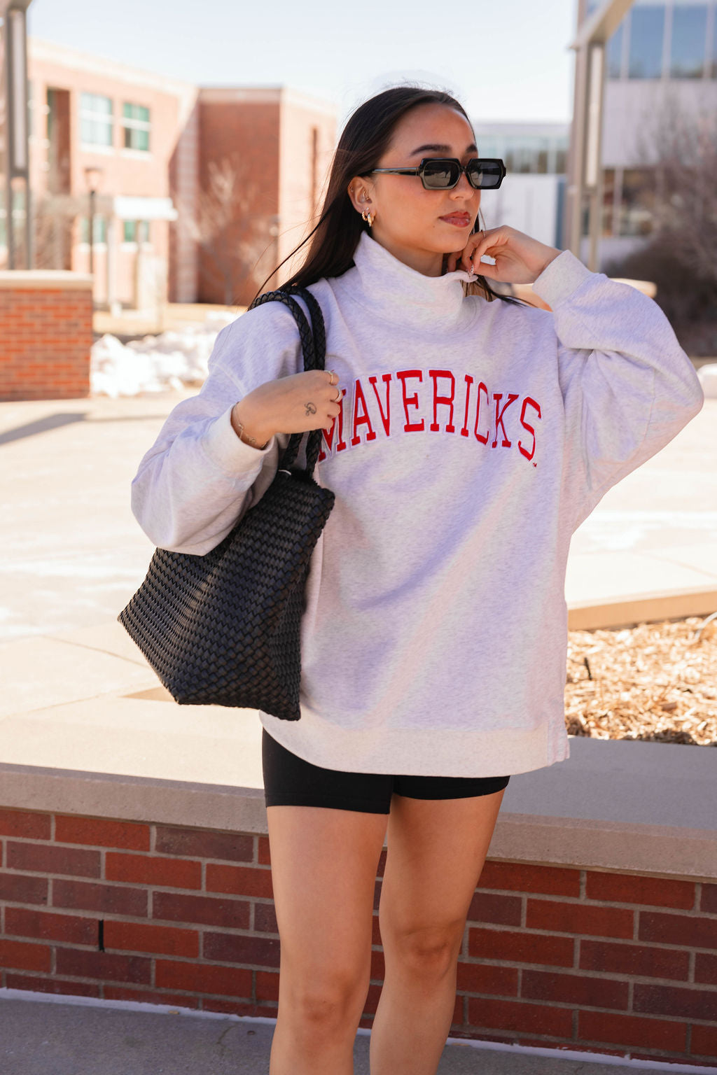 Mavericks Mockneck Sweatshirt