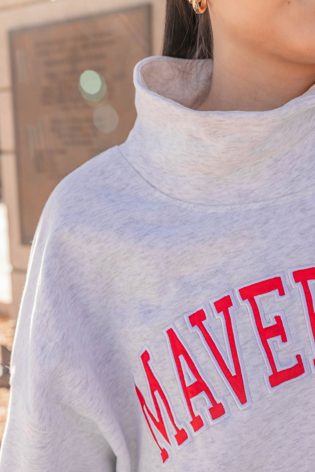 Mavericks Mockneck Sweatshirt