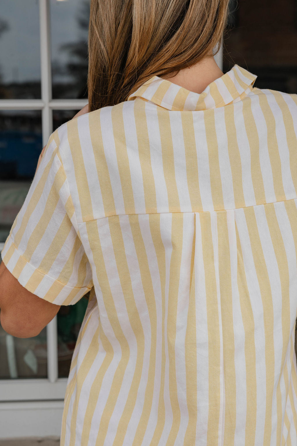 Maine Striped Mini Dress
