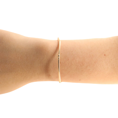 Mollie Bar Gold Bracelet
