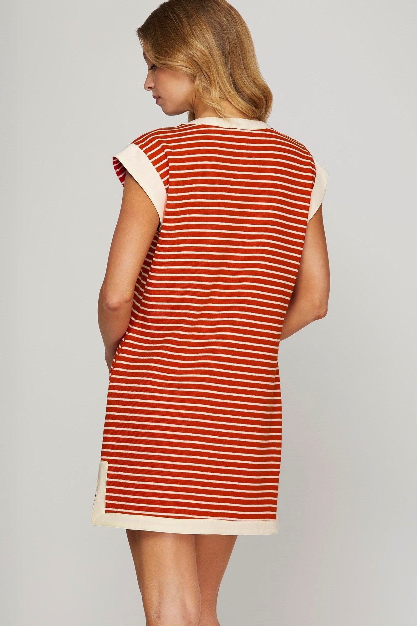 Ruth Striped Mini Dress