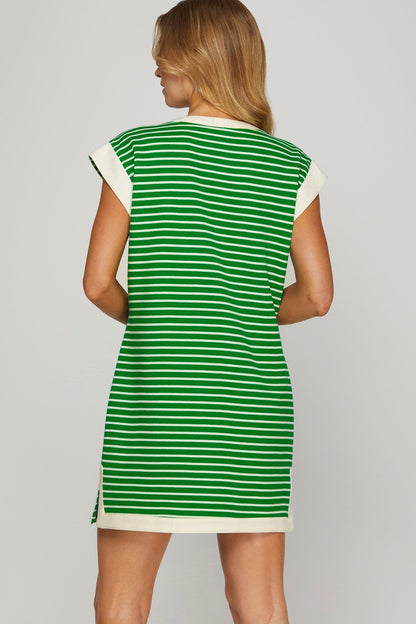 Ruth Striped Mini Dress