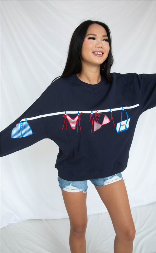 americana line sweatshirt