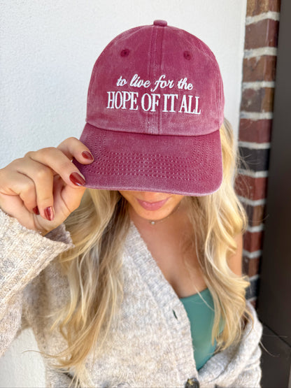 Hope Of It All Hat