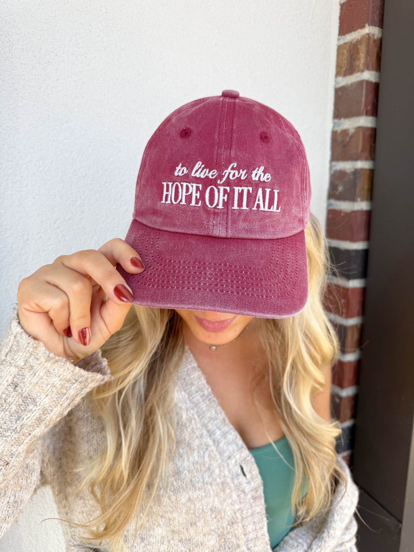 Hope Of It All Hat