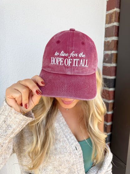 Hope Of It All Hat