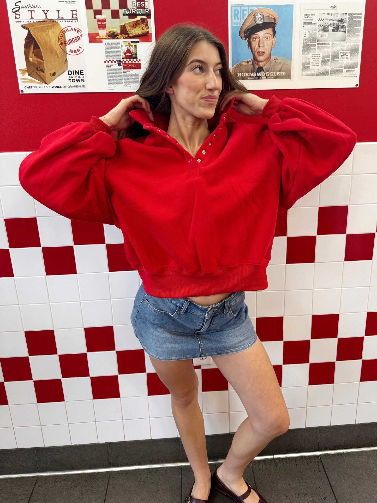 Pep Talk Pullover