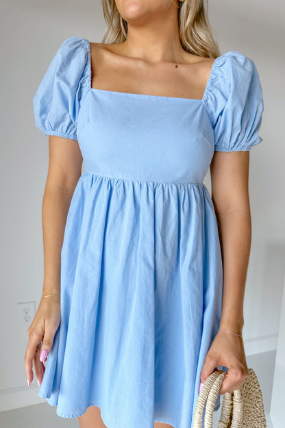 Misty Mornings Mini Dress