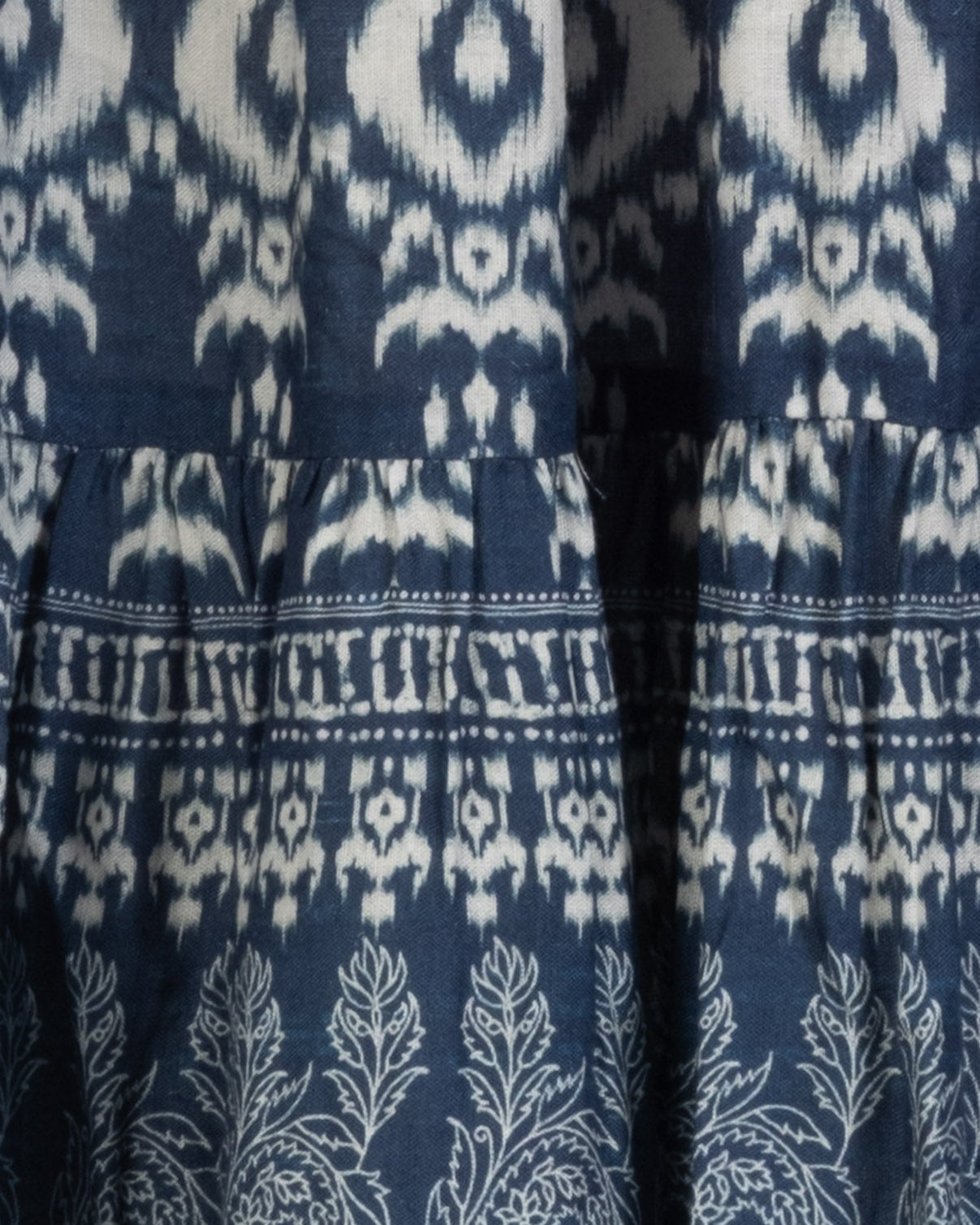 Devon Skirt In Tivara Ikat