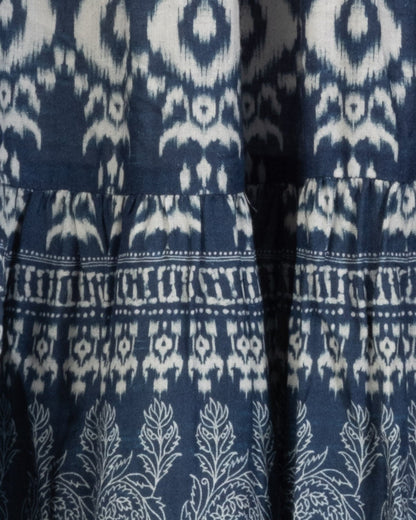 Devon Skirt In Tivara Ikat