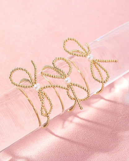 Gold Bow Bracelet