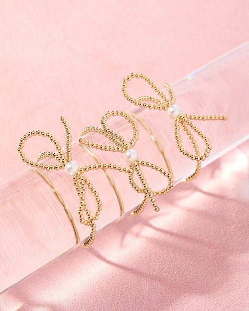 Gold Bow Bracelet