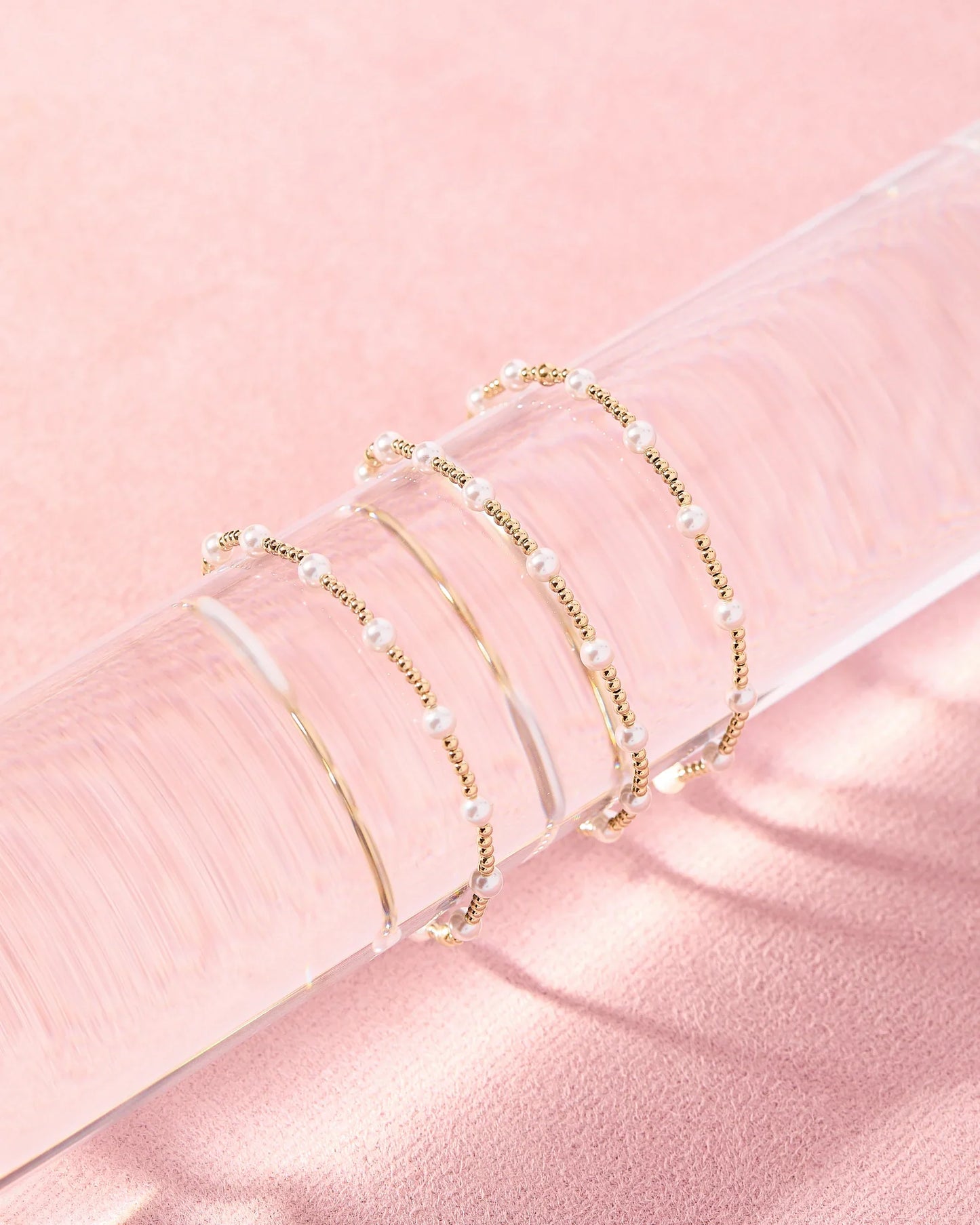 June Pearl Gold Bracelet