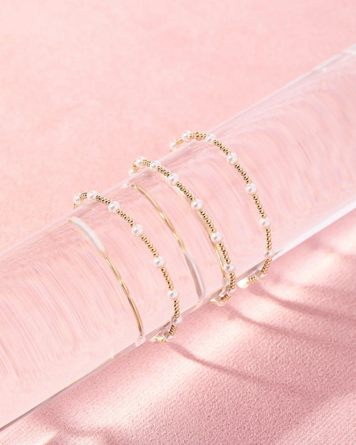 June Pearl Gold Bracelet
