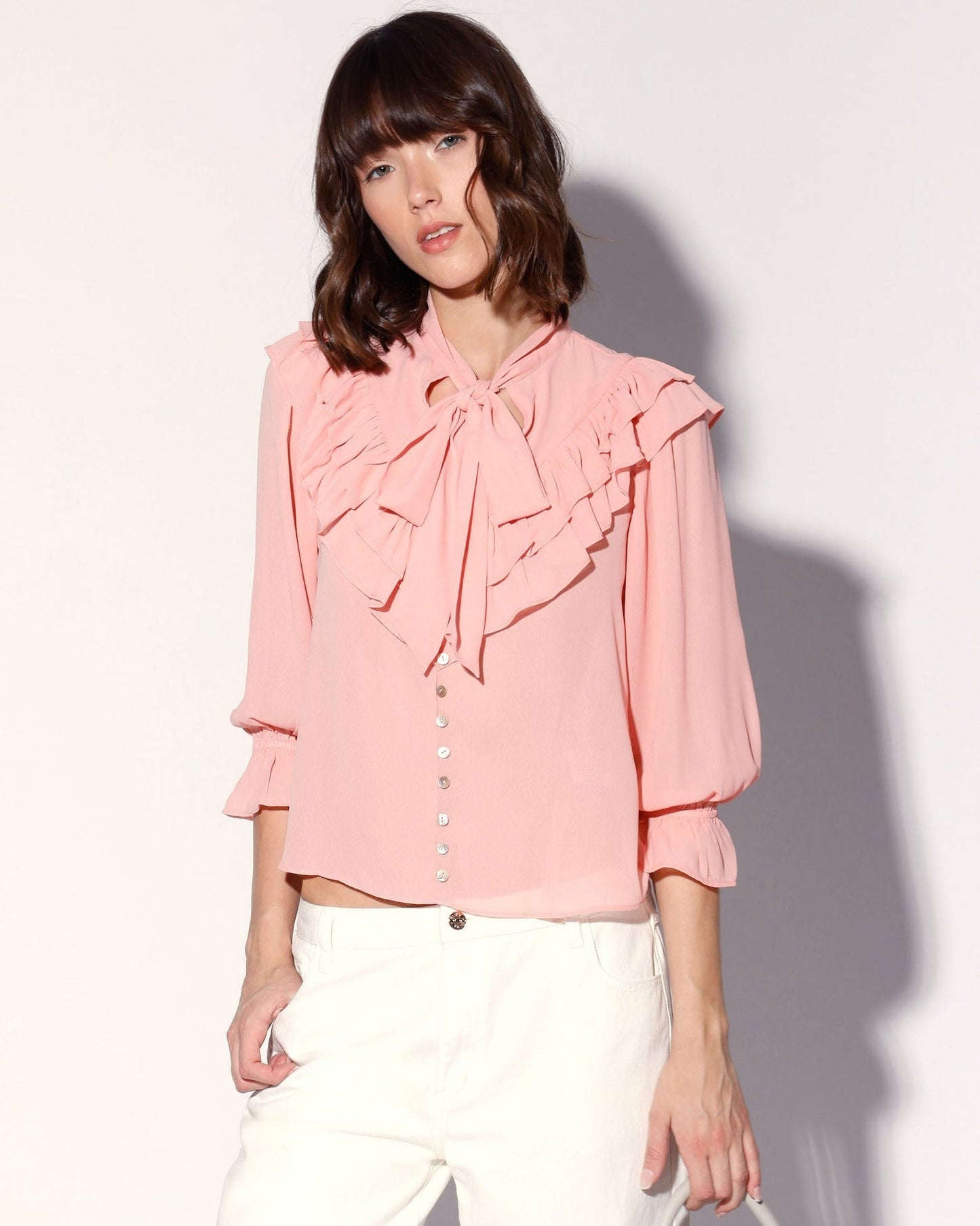 Davina Top, Dusty Pink