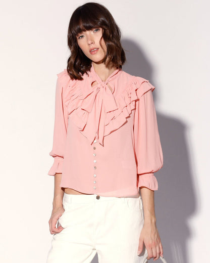 Davina Top, Dusty Pink