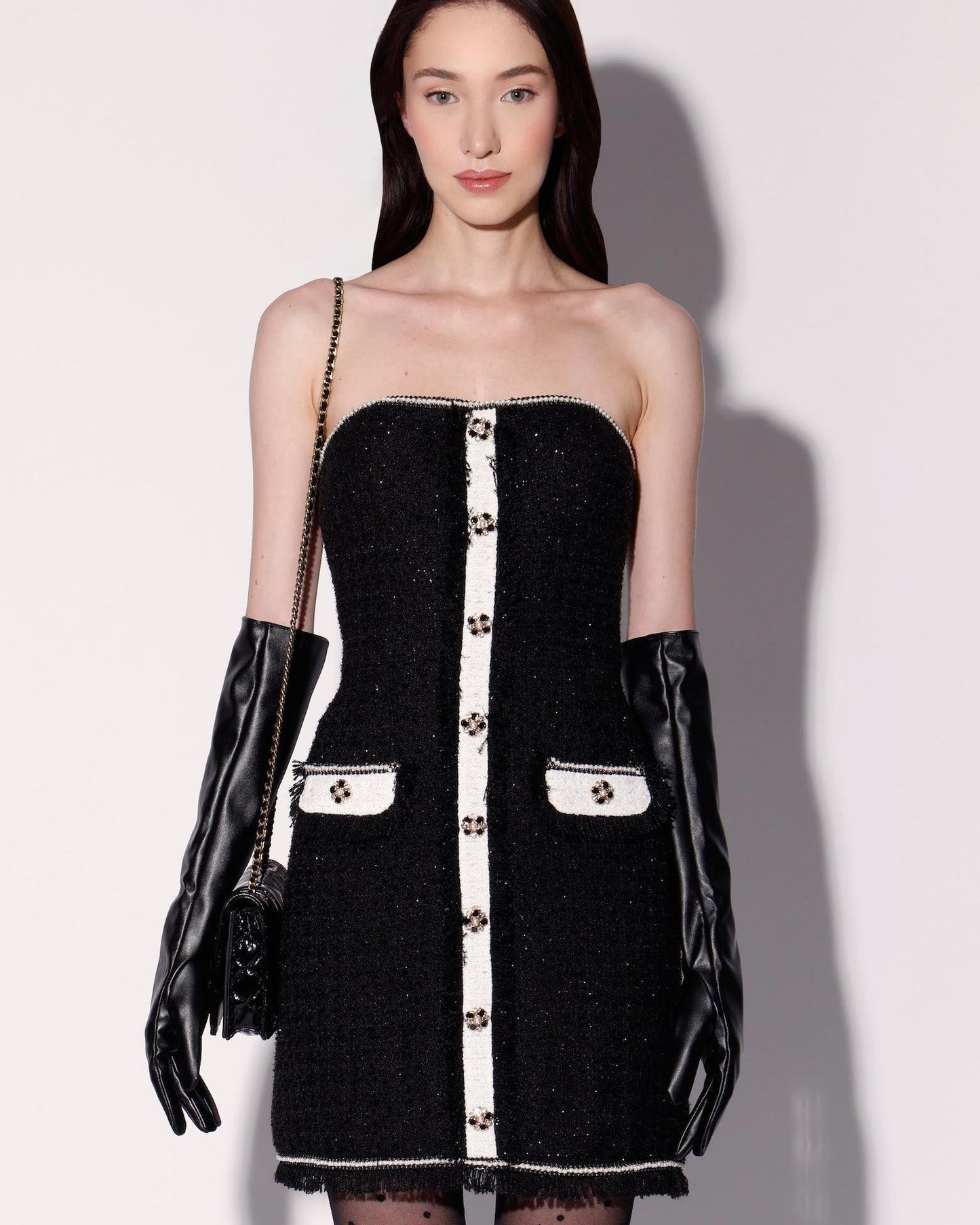 Britney Dress, Heiress Tweed