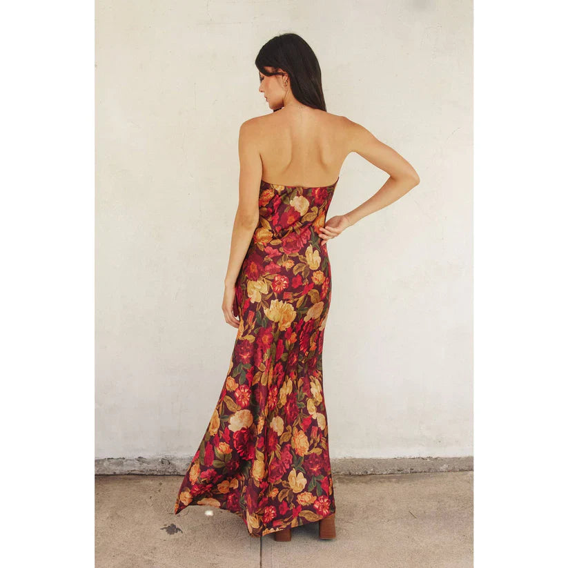 Sangria Bloom Maxi Dress
