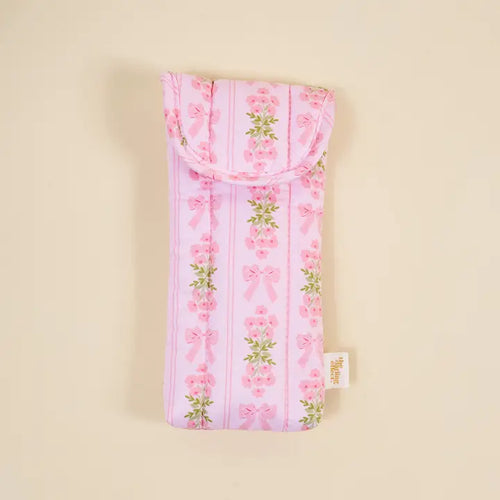 Oh So Pink Puffy Sunglasses Case