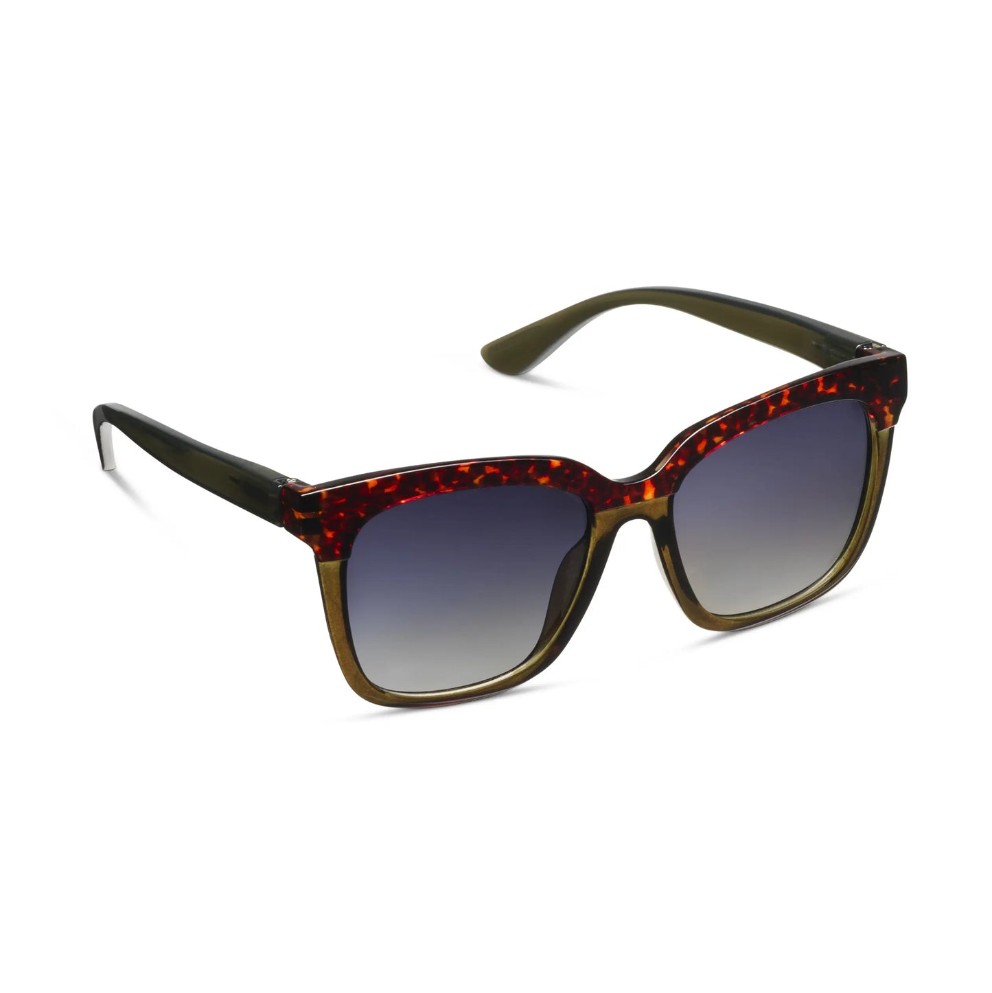 Frenchy Sunglasses (Green Tortoise)