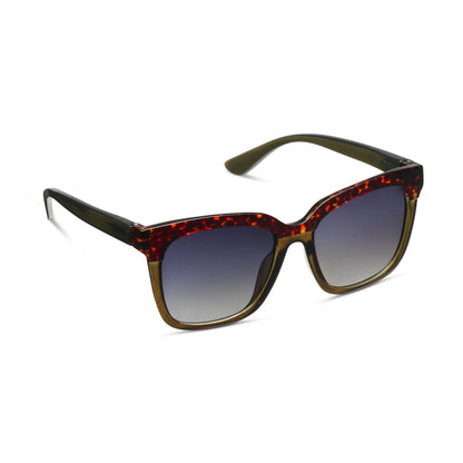 Frenchy Sunglasses (Green Tortoise)