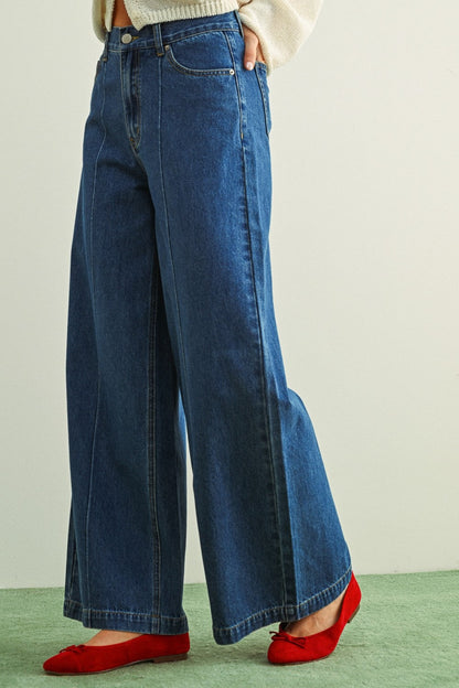 Indigo Breeze Denim Pants