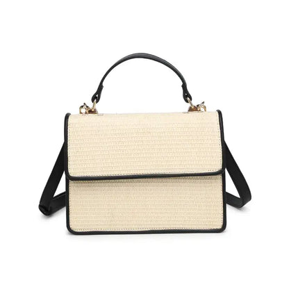 Ruth Crossbody (Ivory/Black)