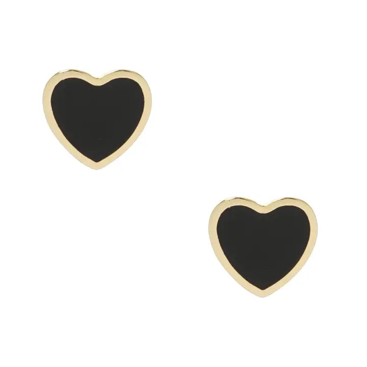 Heart Stud Earrings