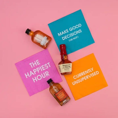 Happiest Hour Cocktail Napkins