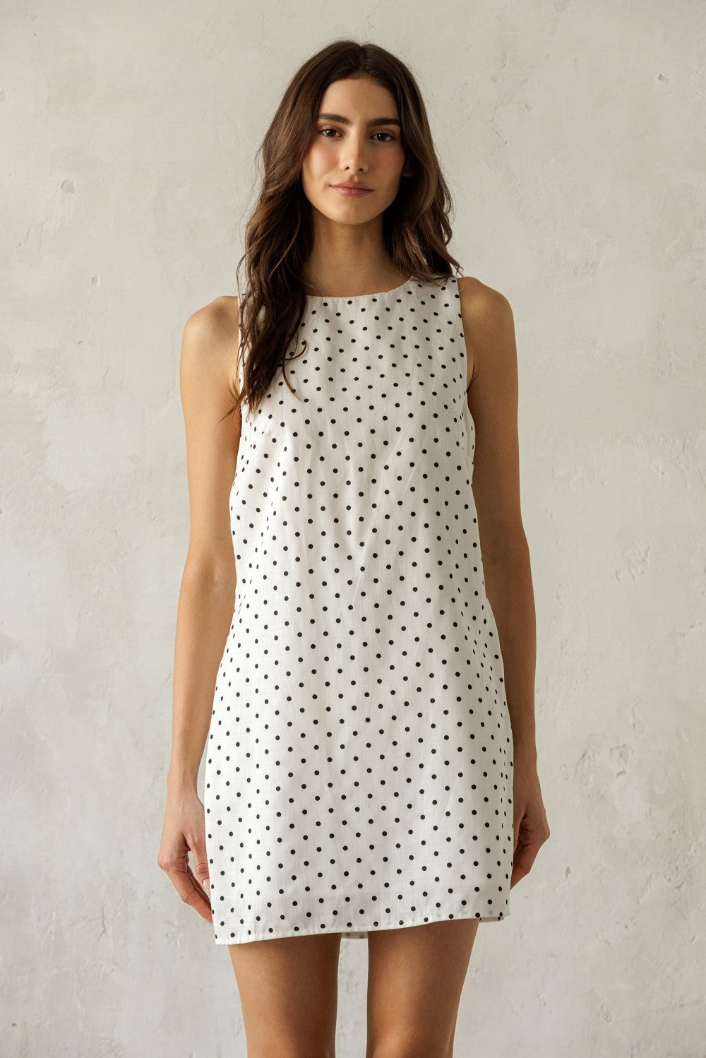 Parisian Polka Mini Dress