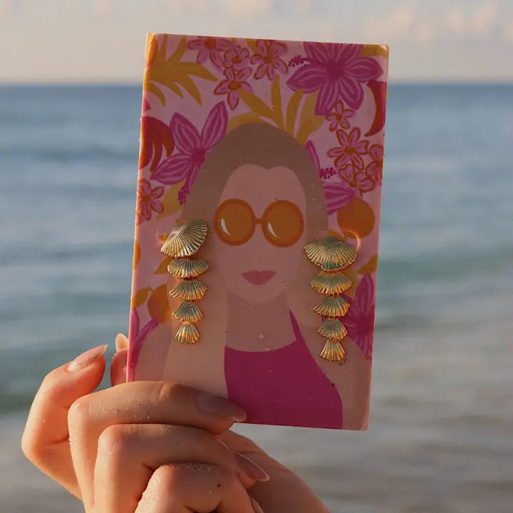 Florida Seashell Earrings
