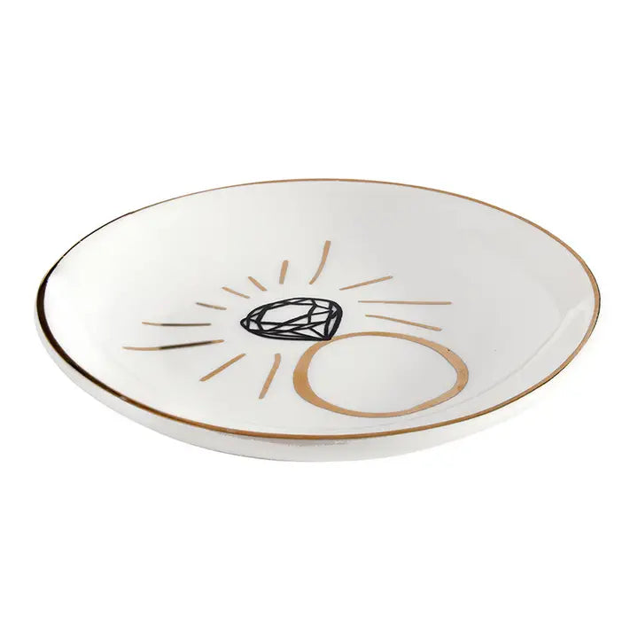 Ring Ceramic Trinket Tray