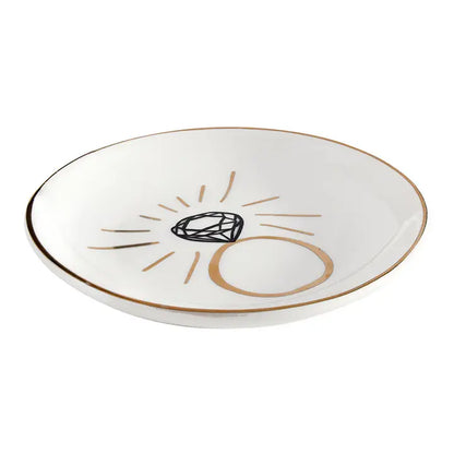 Ring Ceramic Trinket Tray