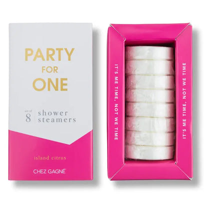 Party For One Shower Steamers