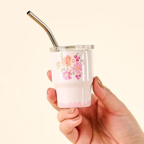 Garden Blooms Tiny Tumbler (Pink)