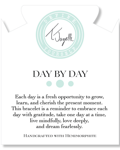 Day by Day Collection- Hemimorphite Gemstone Bracelet