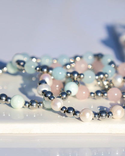 Day by Day Collection- Hemimorphite Gemstone Bracelet