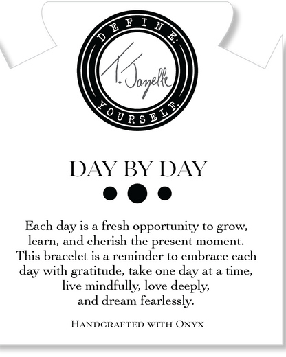 Day by Day Collection- Onyx Gemstone Bracelet