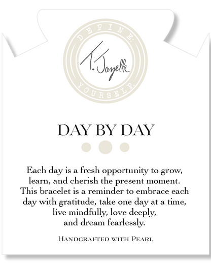 Day by Day Collection- Pearl Gemstone Bracelet