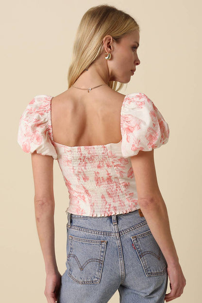 Rosalie Floral Top