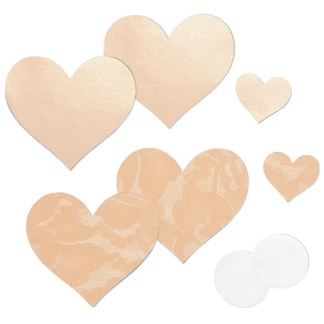 Heart Nipple Covers (Caramel)