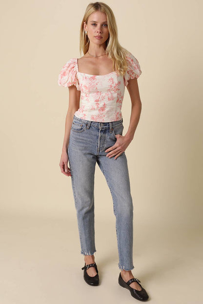 Rosalie Floral Top