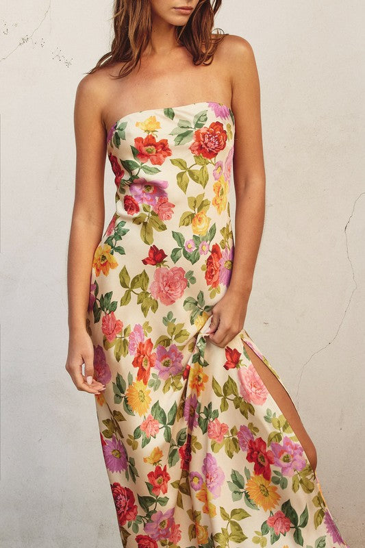 Romantic Garden Maxi Dress