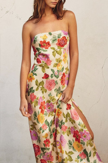 Romantic Garden Maxi Dress