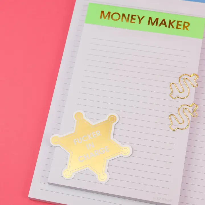 Money Maker Notepad