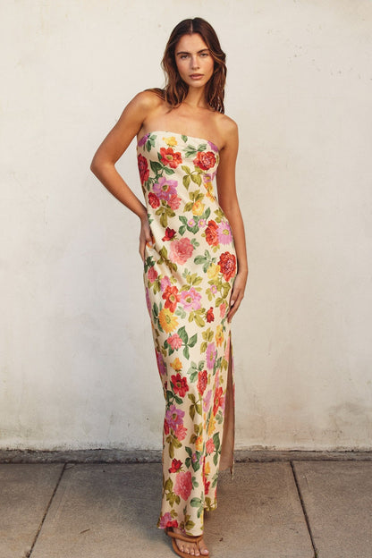 Romantic Garden Maxi Dress